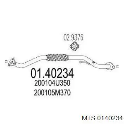 Трубы приемные (штаны) Nissan/Infiniti 200104U350 цена, от 84.05 USD