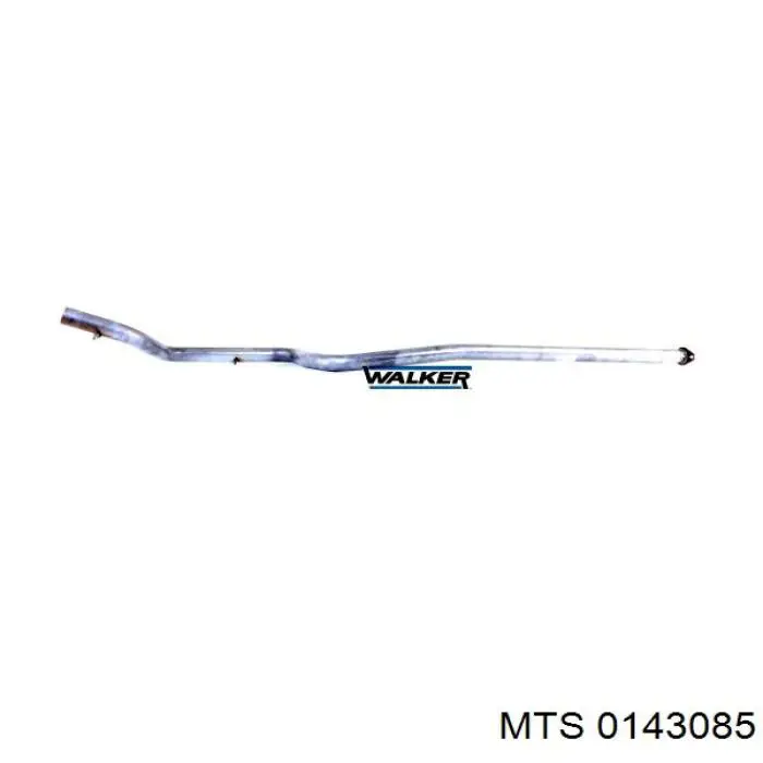 Глушитель, центральная часть MTS 0143085 цена, от 37.79 USD