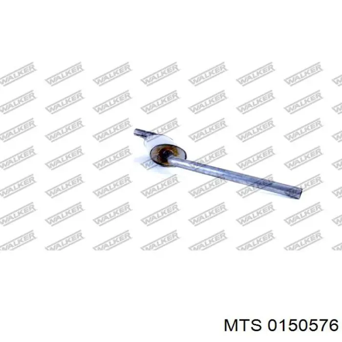 Глушитель, центральная часть MTS 0150576 цена, от 55.71 USD