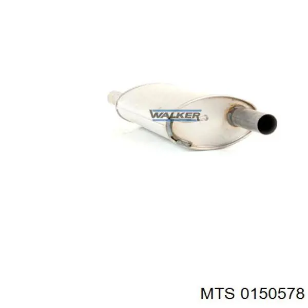 Глушитель, центральная часть MTS 0150578 цена, от 42.84 USD