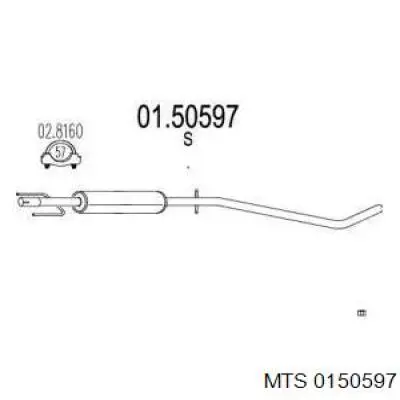  Bosal 286115 цена, от 74.56 USD