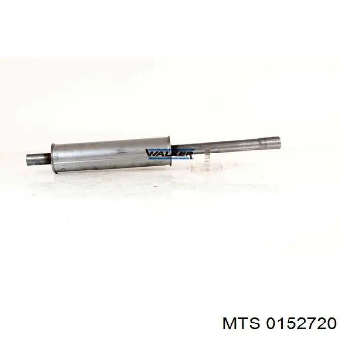 Глушитель, центральная часть MTS 0152720 цена, от 25.16 USD