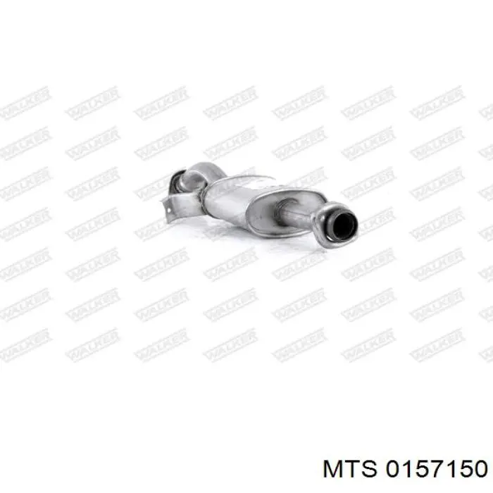Глушитель, центральная часть MTS 0157150 цена, от 69.76 USD