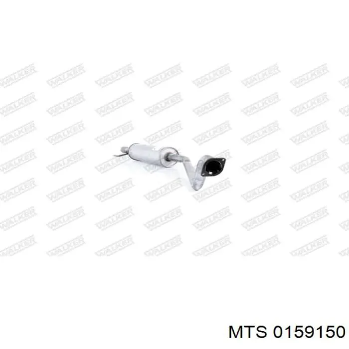Глушитель задний 5852063 Opel