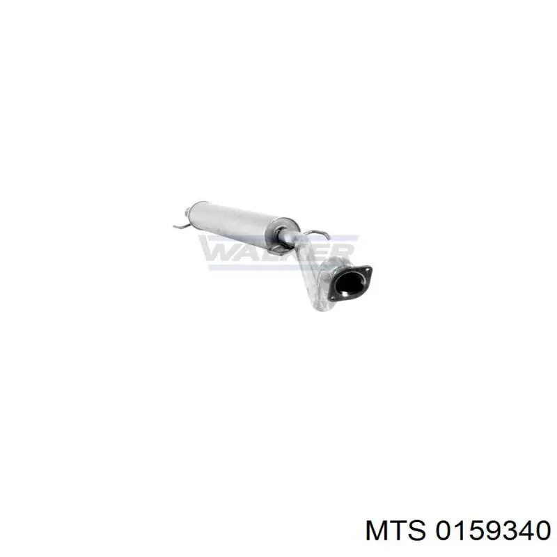Глушитель, центральная часть Opel 5852065 цена, от 38.85 USD