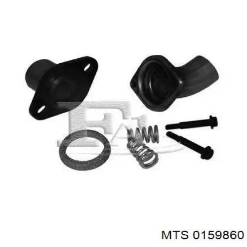 Средний глушитель Opel 852397