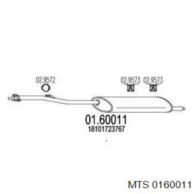 Выхлоп задний Asmet 12020 цена, от 79.17 USD