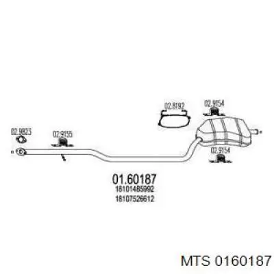 Глушитель  Polmostrow 5905