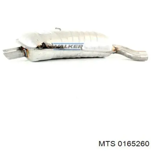 Купить FP0061G32 Polmostrow Глушитель задний
