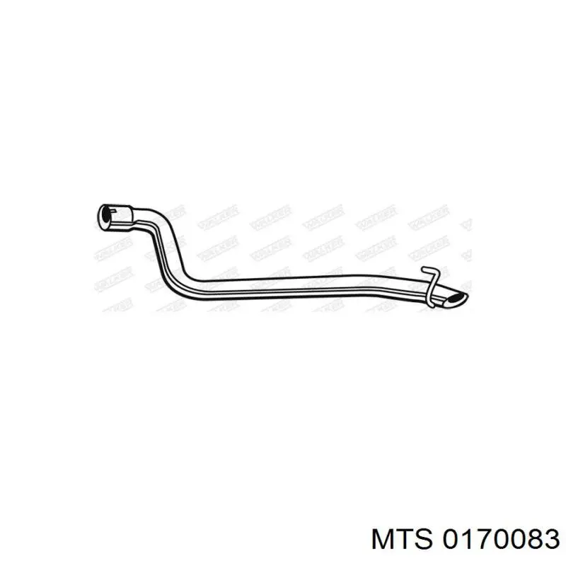 Выхлоп задний MTS 0170083 цена, от 21.97 USD