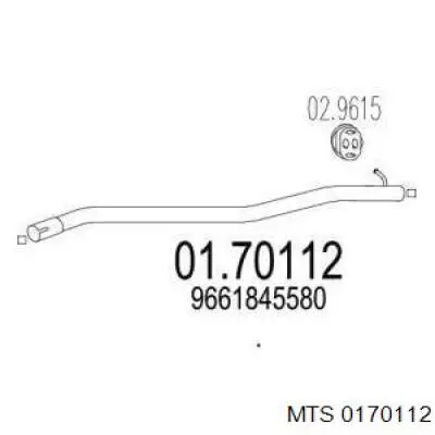 Купить 800115 Bosal Глушитель задний