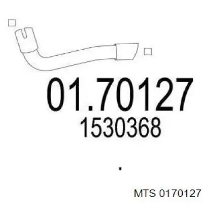 Глушитель задний 700177 Bosal