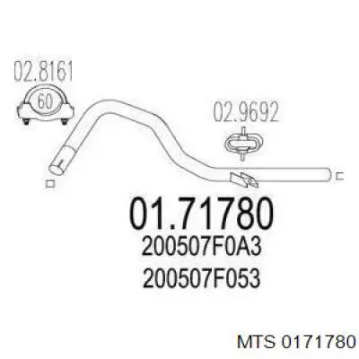 Выхлоп задний Bosal 801185 цена, от 36.72 USD