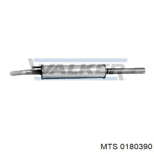 Глушитель, центральная часть MTS 0180390 цена, от 35.16 USD