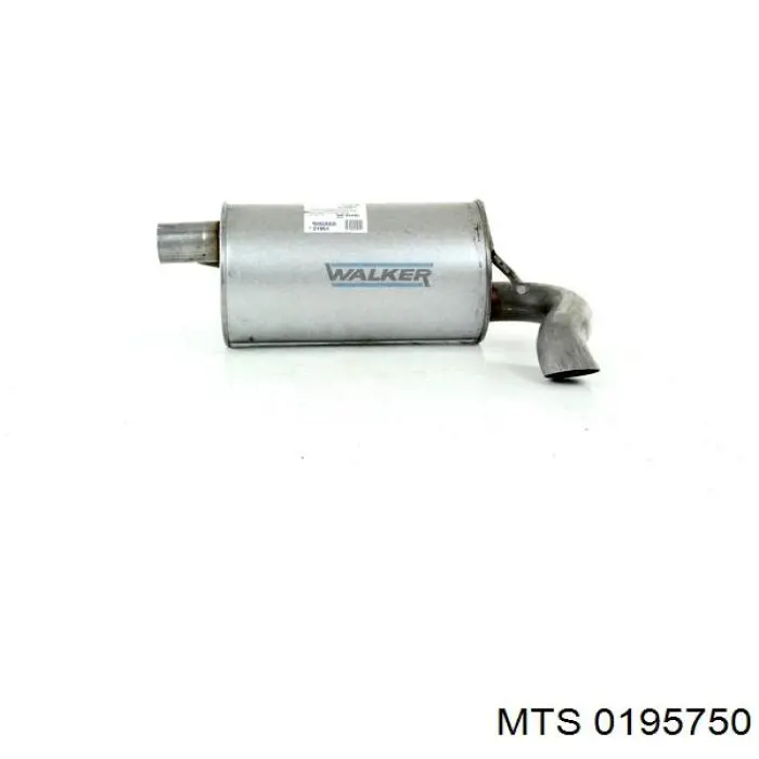 Выхлоп задний MTS 0195750 цена, от 56.41 USD
