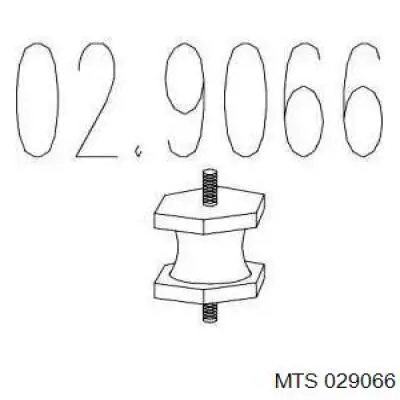 029066 MTS Крепление глушителя