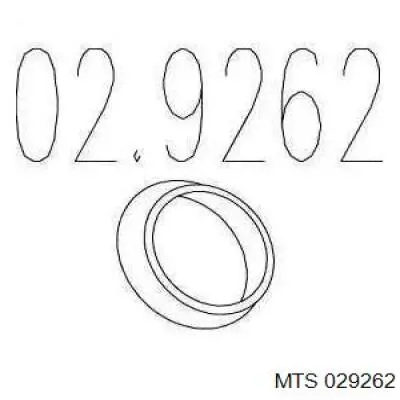 02.9262 MTS кольцо приемной трубы глушителя