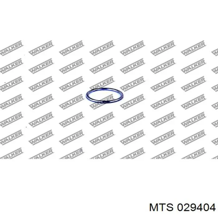 Прокладка прийомної труби глушника 029404 MTS