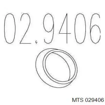 029406 MTS кольцо приемной трубы глушителя