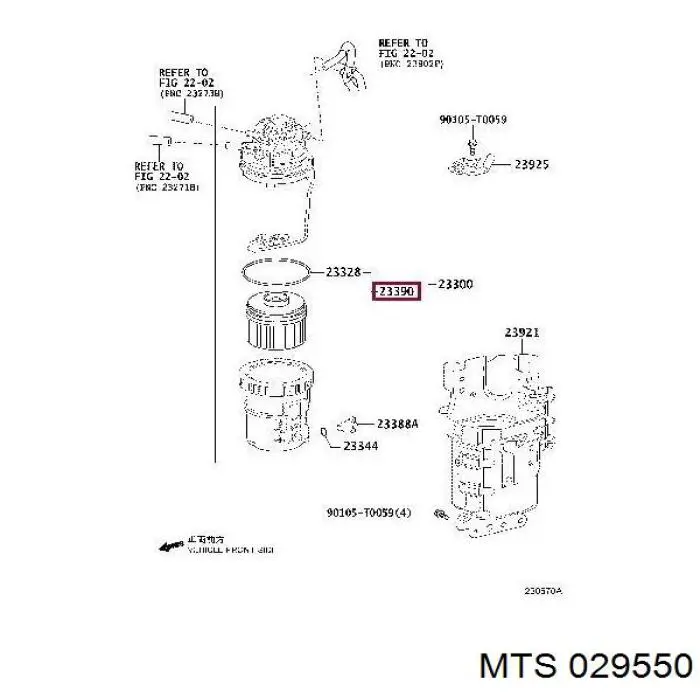 Подушка крепления глушителя MTS 029550 цена, от 2.70 USD