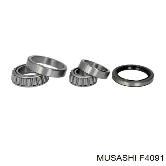 Сальник передней ступицы F4091 Musashi