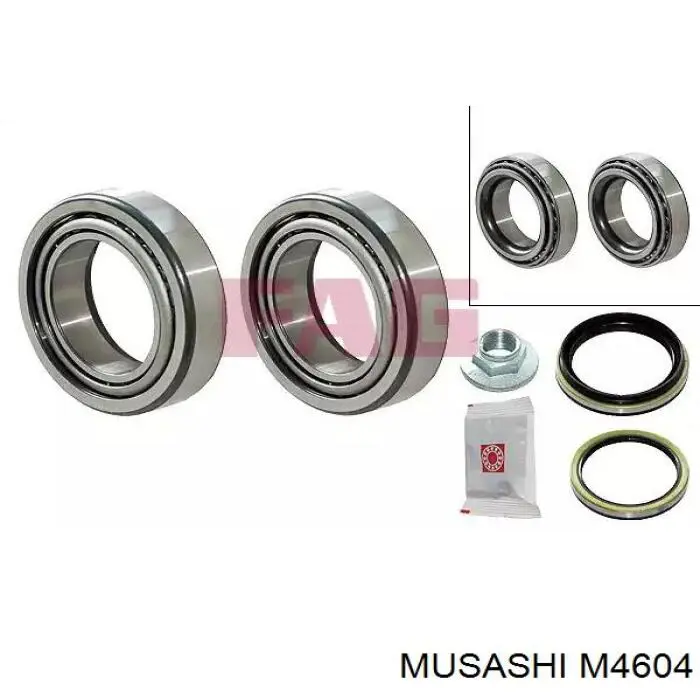 M4604 Musashi Сальник передней ступицы внешний