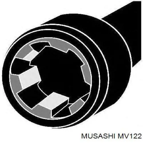 MV122 Musashi сальник клапана (маслосъёмный выпускного)