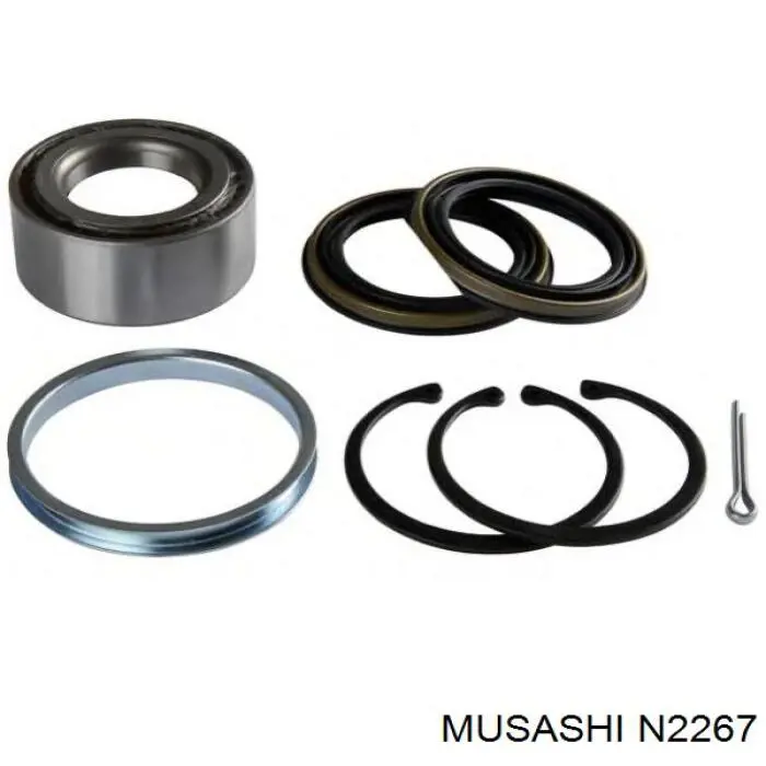 Сальник передней ступицы внешний Musashi N2267 цена, от 3.69 USD