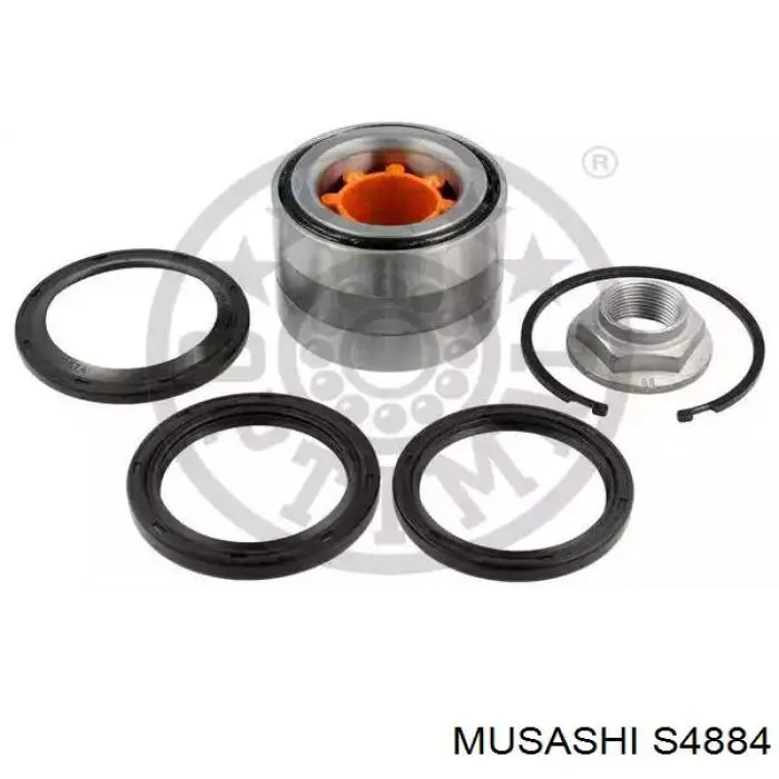 S4884 Musashi Сальник задней ступицы, внешний