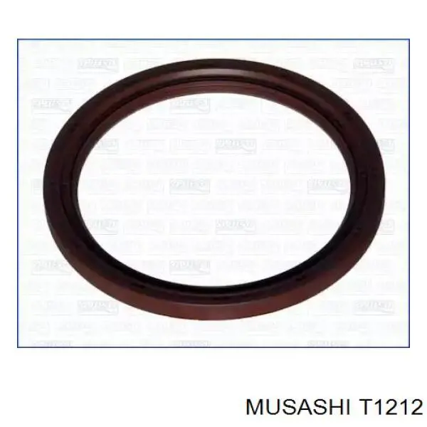 T1212 Musashi Сальник коленвала двигателя, задний