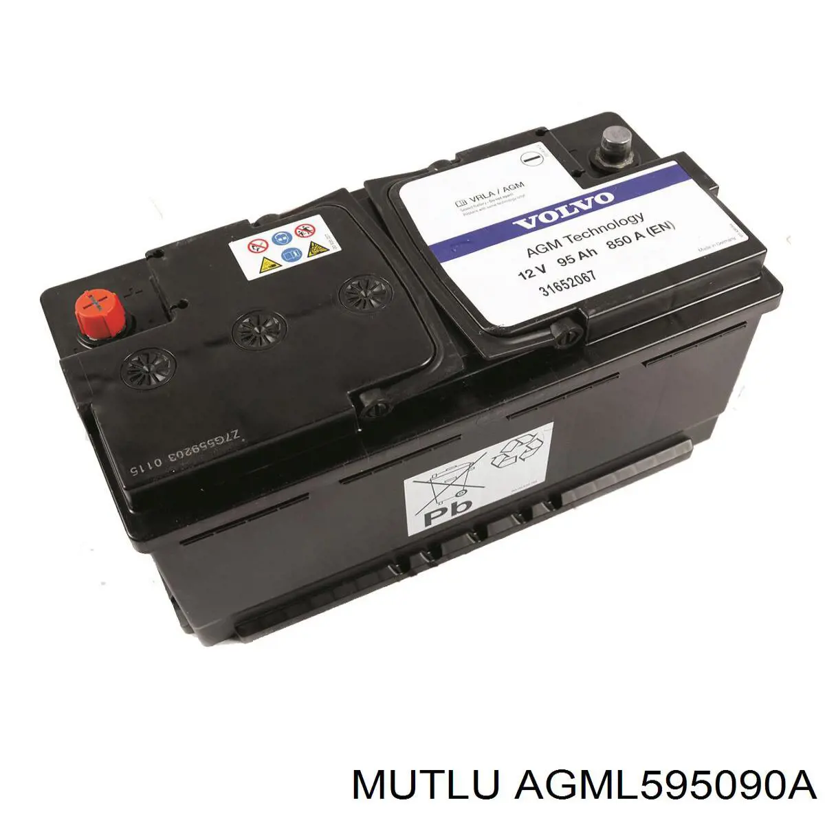 Аккумулятор Mutlu AGML595090A