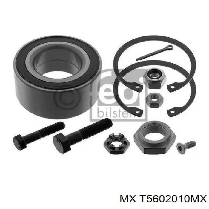 Комплект подшипника ступицы колеса MX T5602010MX цена, от 10.87 USD