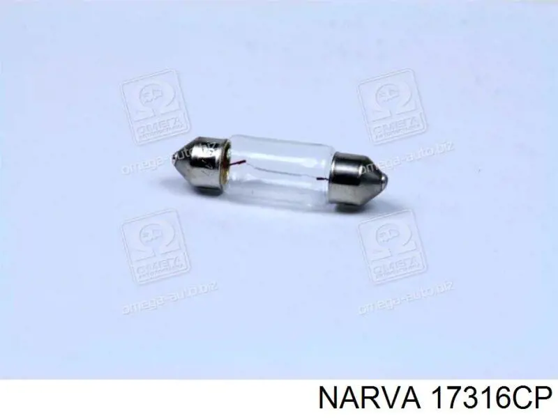 17316CP Narva лампочка плафона освещения салона/кабины