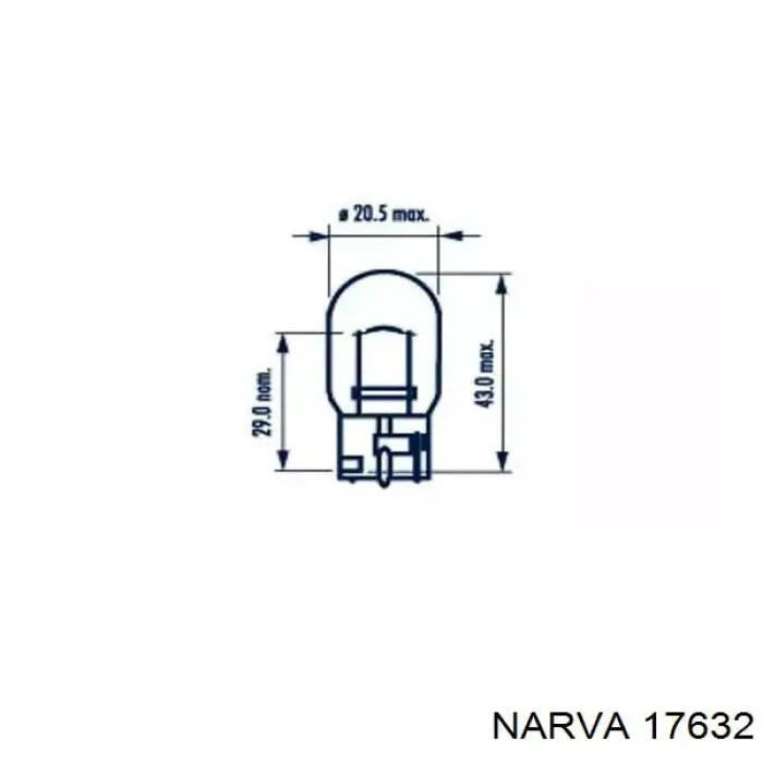 17632 Narva лампочка