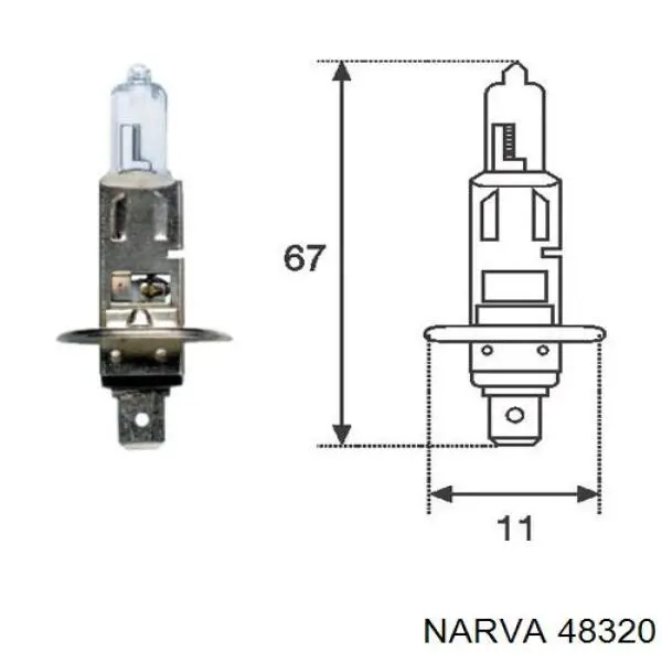 Лампочка ближнего света Shafer SL1007 цена, от 1.57 USD