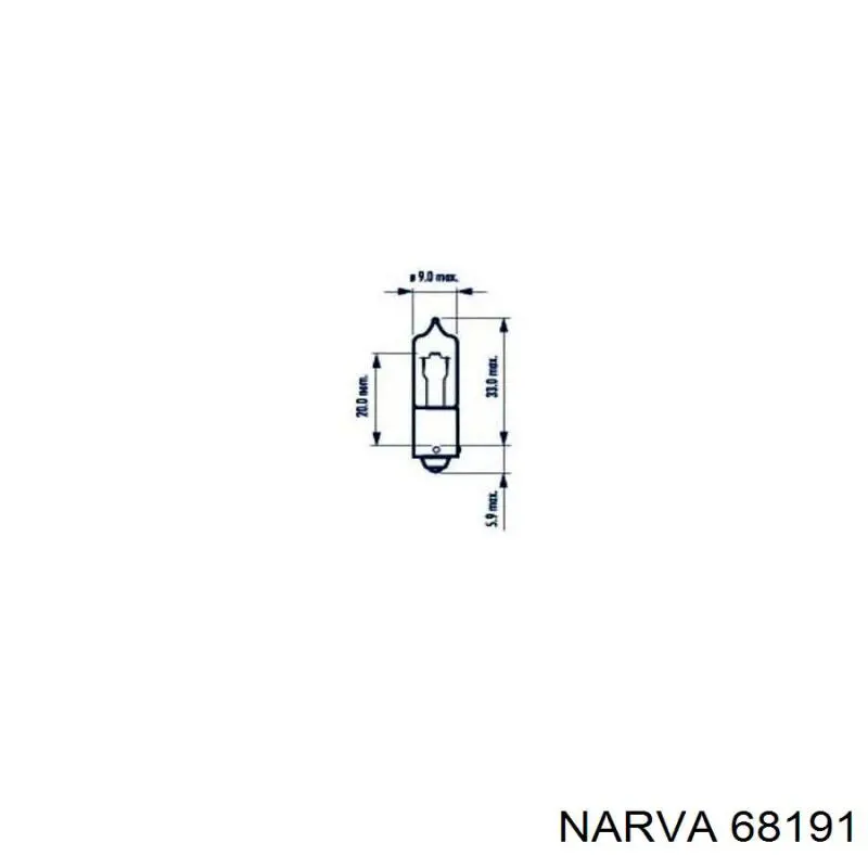 68191 Narva Противотуманные лампы