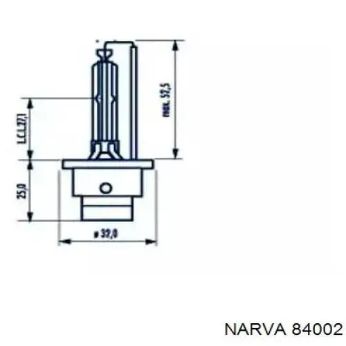 Ксенон 84002 Narva