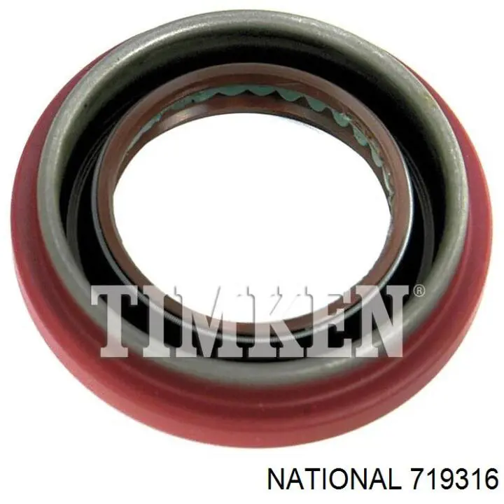 Сальник хвостовика редуктора заднего моста National 719316 цена, от 29.07 USD
