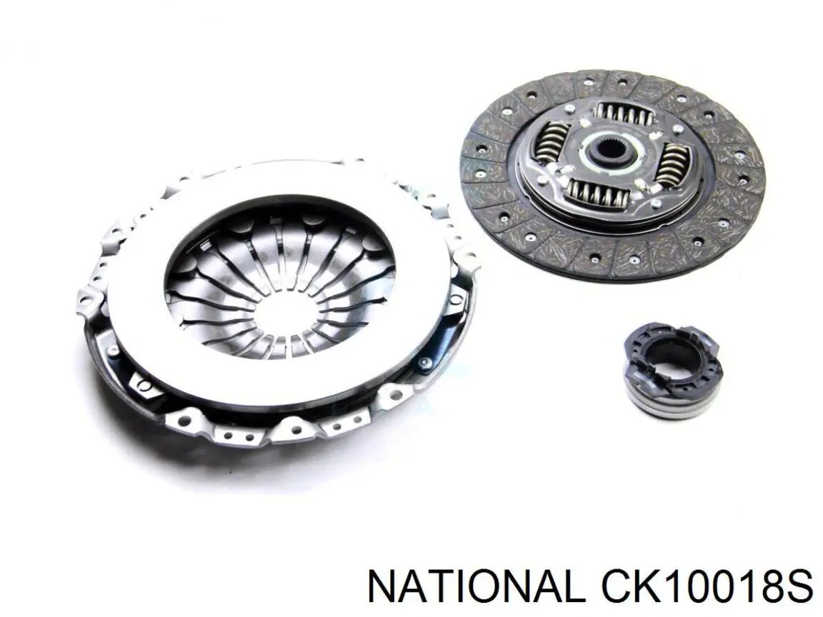 Купить CK10018S National Комплект сцепления (диск, корзина, подшипник)