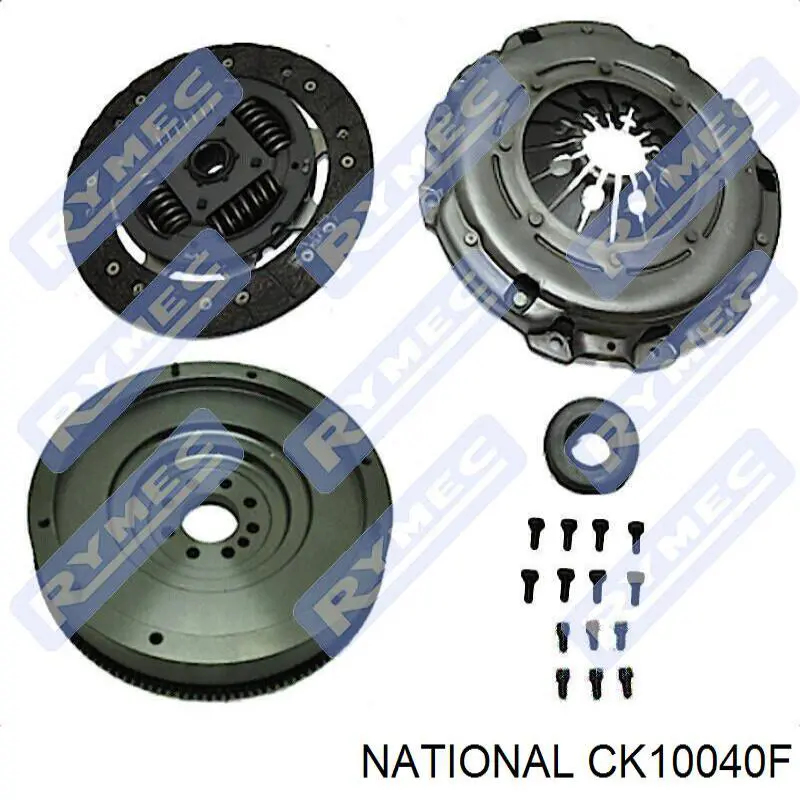 Купить CK10040F National Комплект сцепления (диск, корзина, подшипник)