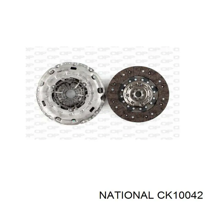 Купить CK10042 National Комплект сцепления (диск, корзина, подшипник)