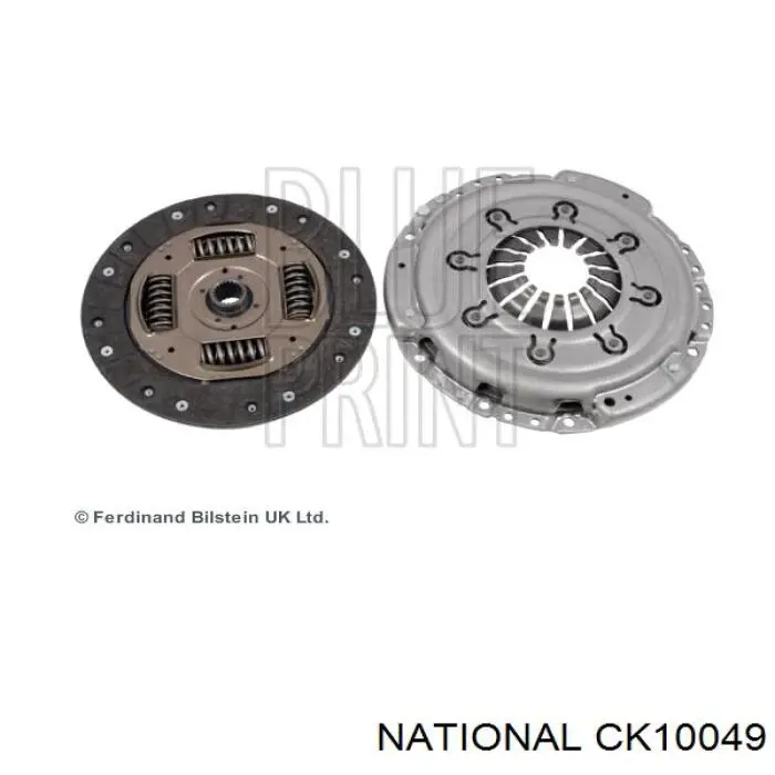 CK10049 National kit de embraiagem (3 peças)