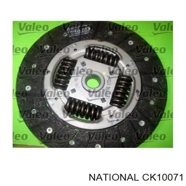 CK10071 National kit de embraiagem (3 peças)