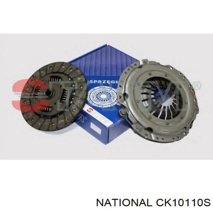 Купить CK10110S National Комплект сцепления (диск, корзина, подшипник)