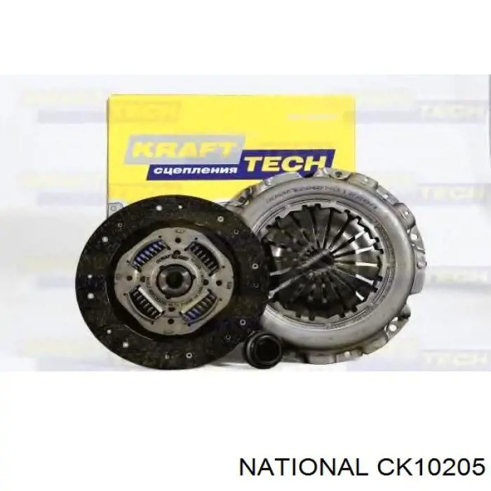 Купить CK10205 National Комплект сцепления (диск, корзина, подшипник)