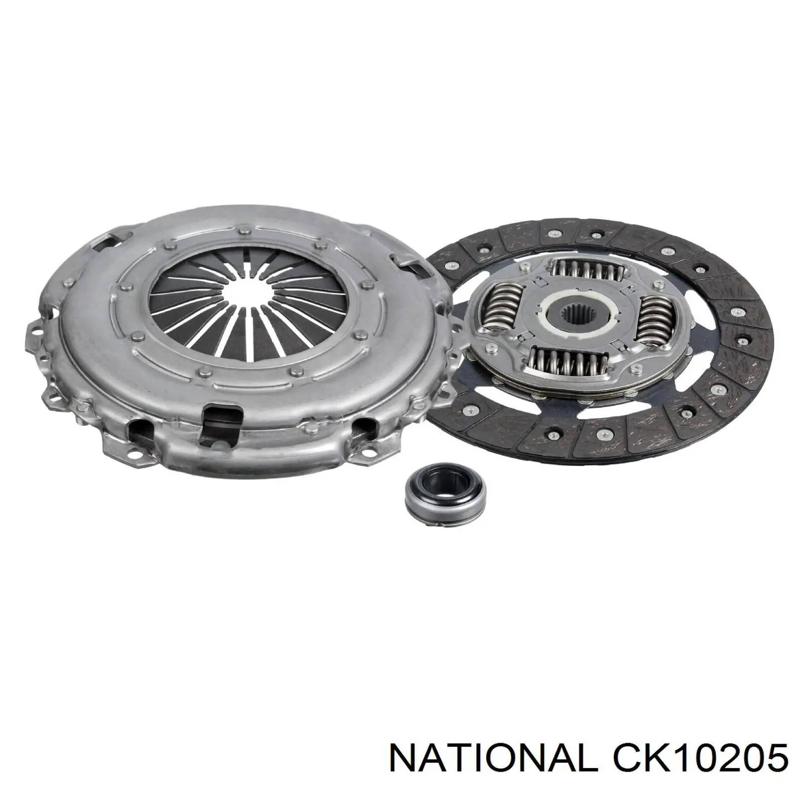 Kit de embrague (3 partes) CK10205 National