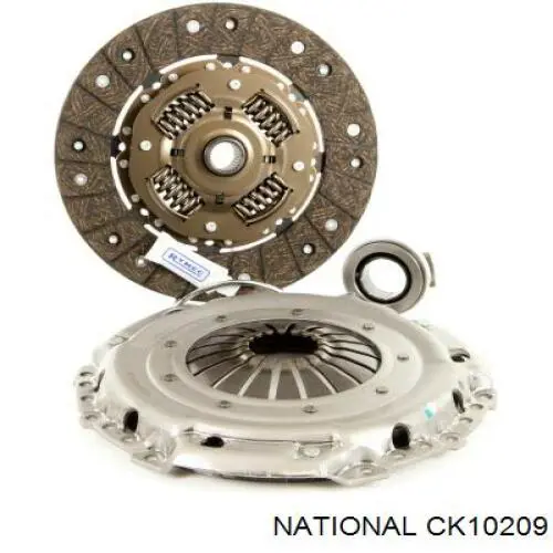CK10209 National kit de embraiagem (3 peças)