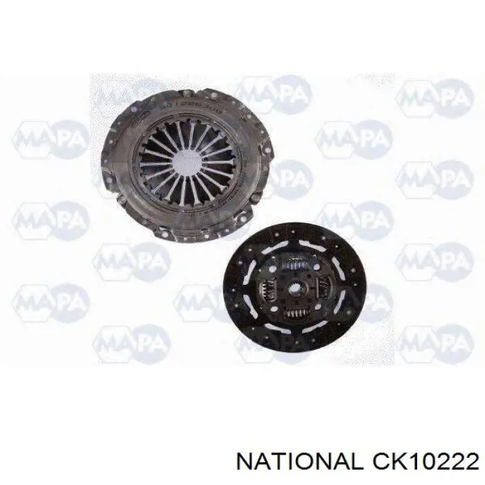 Купить 1672435 Ford Комплект сцепления (диск, корзина, подшипник)
