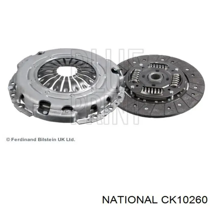 Купить CK10260 National Комплект сцепления (диск, корзина, подшипник)