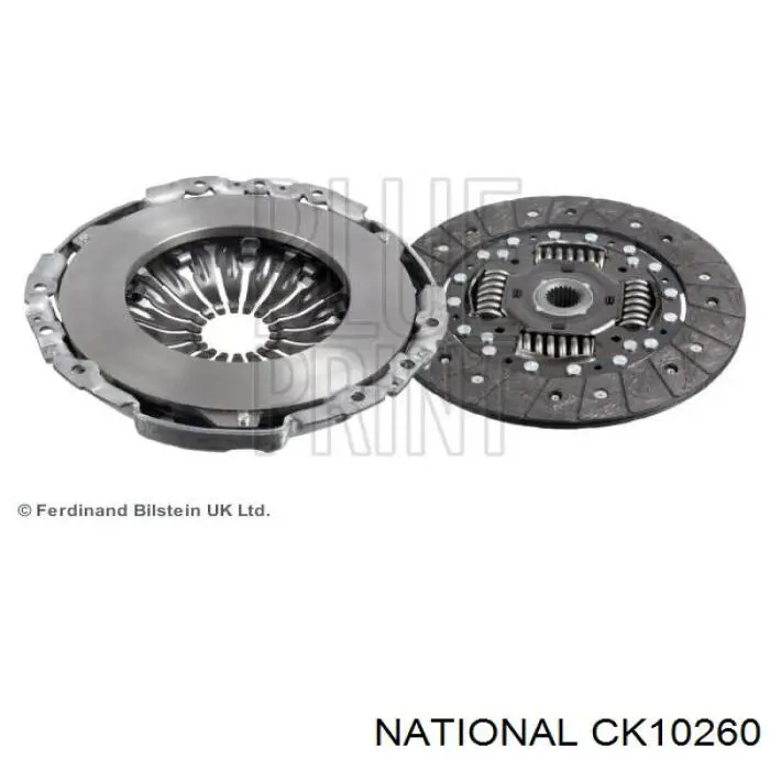 Комплект сцепления (3 части) National CK10260 цена, от 174.70 USD